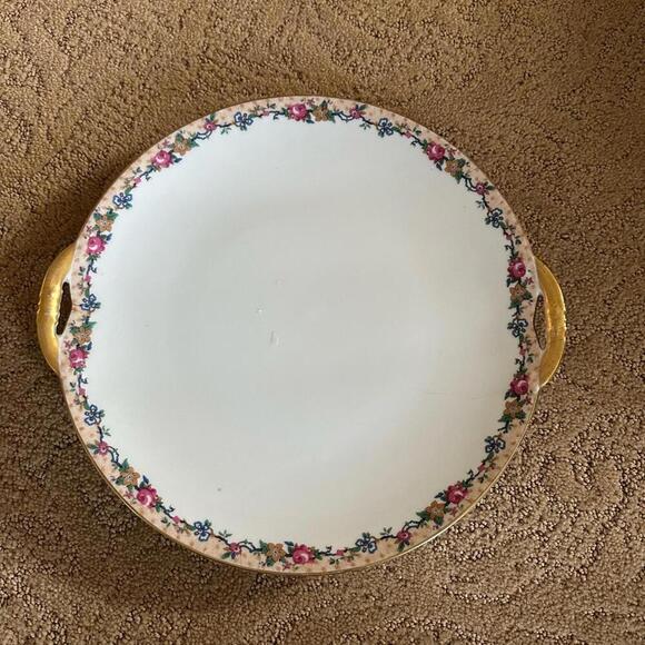 Other - Vintage Limoges C Ahrenfeldt - #AHR5 Floral Serving Tray